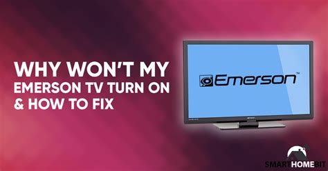 Emerson tv won't power on. Things To Know About Emerson tv won't power on. 